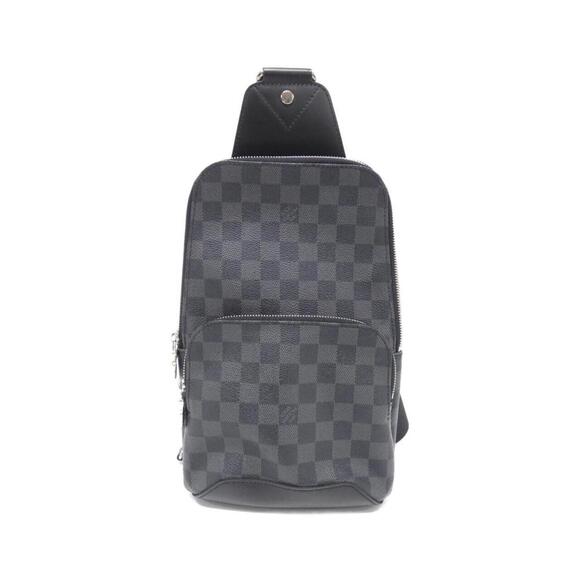 LOUIS VUITTON Black Damier Shoulder Bag - Picture 1 of 7